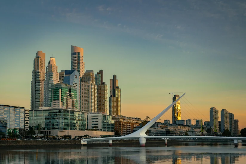 Buenos Aires — city skyline at dusk